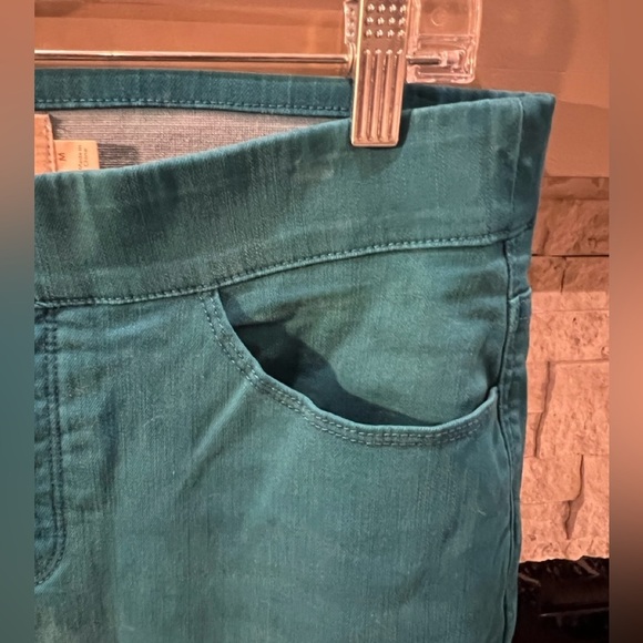 Soft Surroundings Medium Turquiose pull-on pants - Picture 4 of 9